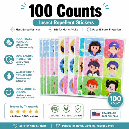 Animal Insect Repellent Sticker