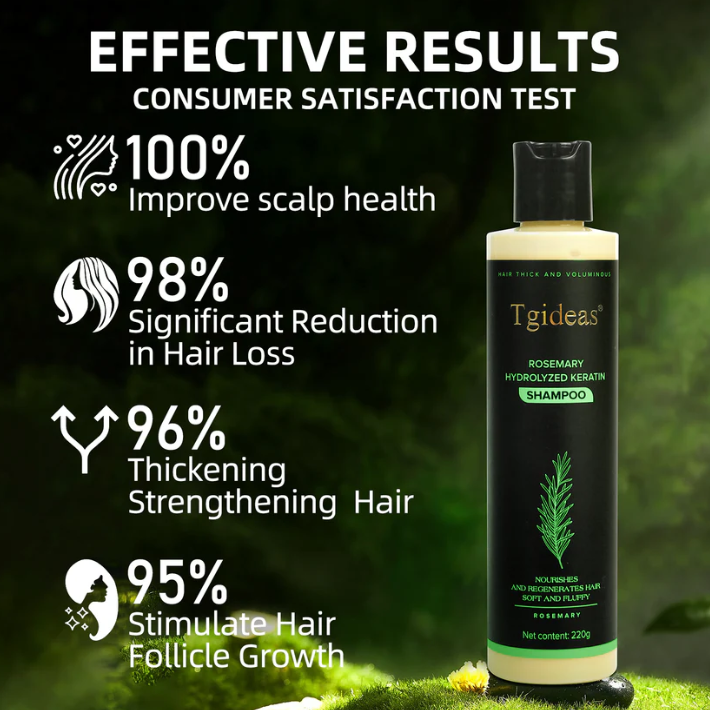 Tgideas®Rosemary Shampoo Hair Growth & Anti-Dandruff Scalp Treatment