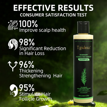 Tgideas®Rosemary Shampoo Hair Growth & Anti-Dandruff Scalp Treatment