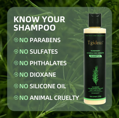 Tgideas®Rosemary Shampoo Hair Growth & Anti-Dandruff Scalp Treatment