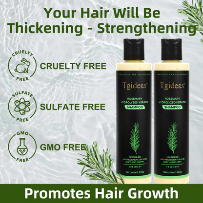Tgideas®Rosemary Shampoo Hair Growth & Anti-Dandruff Scalp Treatment